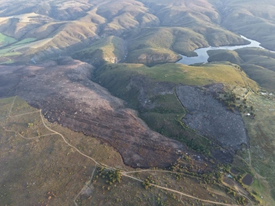Heidelberg wildfire brought under control