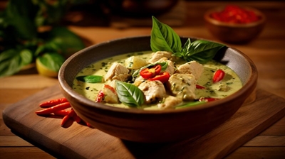 Make Miss South Africa’s Thai Green Curry