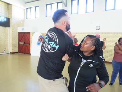 Self-defence lessons for Kwano women