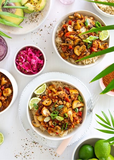 A touch of chilli to ward off the chill!