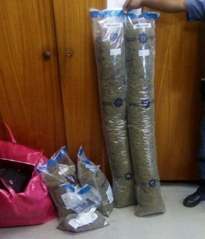 Man met 14,4kg dagga gevang