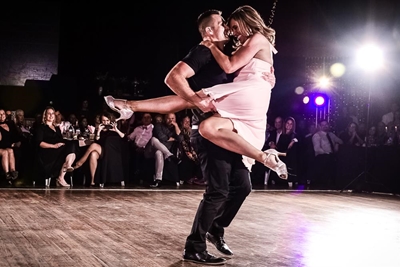 Fundraiser sparkles with glitz, glamour and dance moves