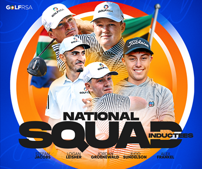 GolfRSA welcomes Class of 2025 | 2026 National Squad inductees