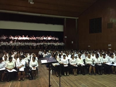 Anglican Church Choirs celebrate in song