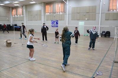 Badminton clinic for youngsters