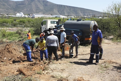 Sewage spills attended to