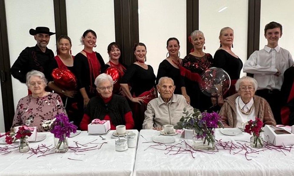 High tea, Spanish dancing are a hit