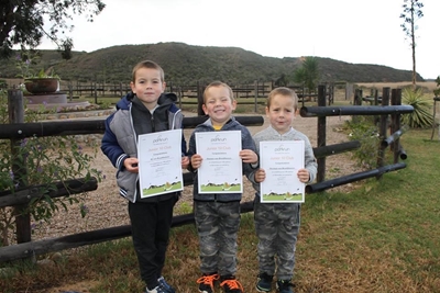Juniors behaal mylpaal by parkrun