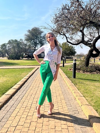 Angelique's a Miss Earth SA finalist once more