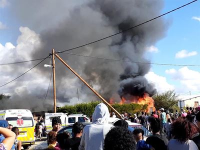 Gemeenskap span saam na brand