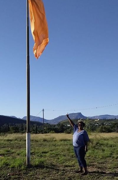 Helipad-kous weer vol wind