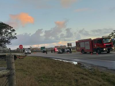 Vrou sterf in ongeluk naby lughawe