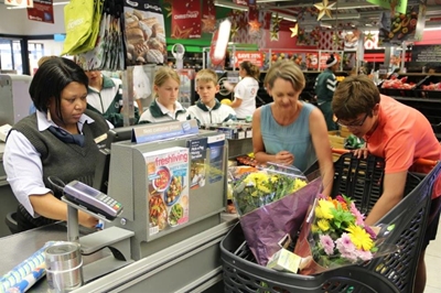 Trolley dash: Shop 'till you drop with little time on the clock