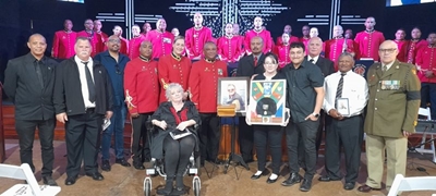 A final salute to musical icon Chris Nicholls