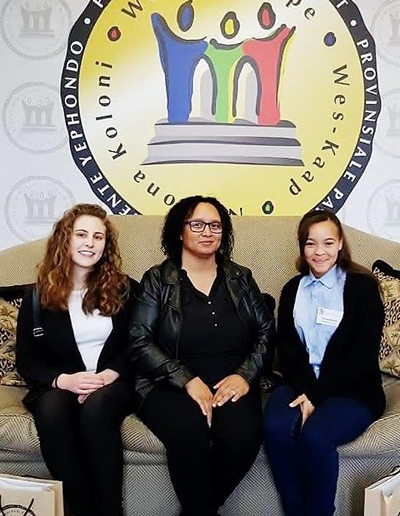 Locals at Western Cape Youth Parliament