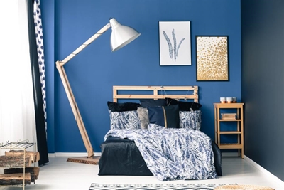 Beauty and benefits of blue in your home