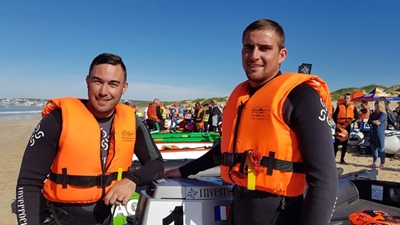 Plaaslike span wen nasionale kragbootkompetisie