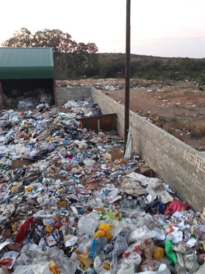 Waste Transfer Station a real mess