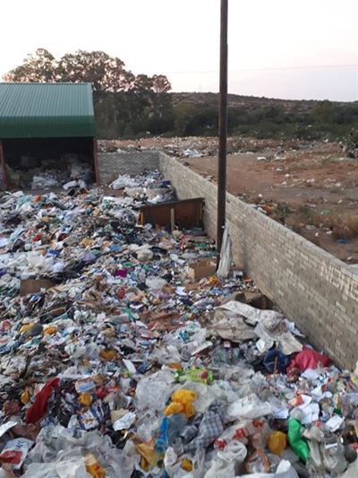 Waste Transfer Station a real mess
