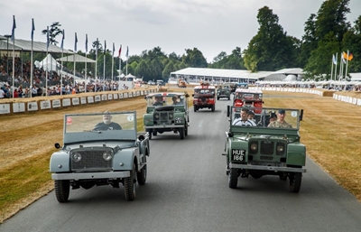 Land Rover celebrates 70 years in style