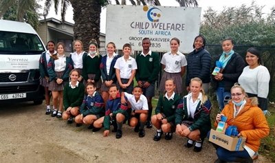 Leerders bring hulde aan kinderwelsyn op Groot Brak