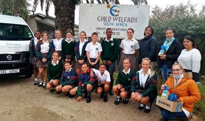Leerders bring hulde aan kinderwelsyn op Groot Brak