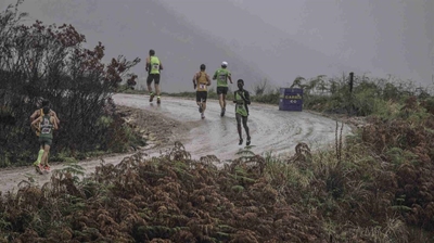 Reën bring lafenis in halfmarathon