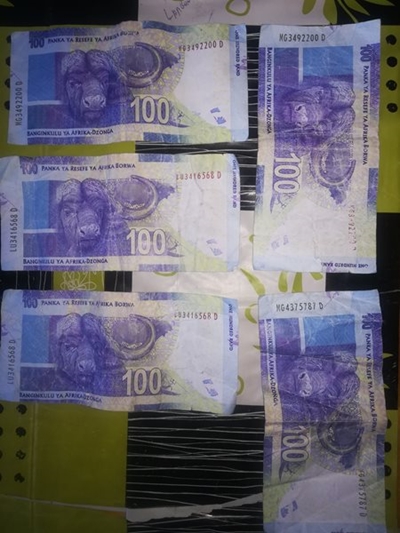 Be aware: Fake money
