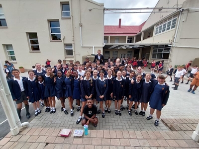 Heartfelt goodbye to Grade 7s at Holy Cross
