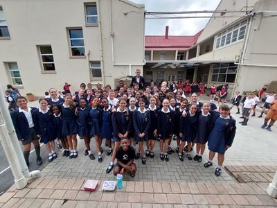 Heartfelt goodbye to Grade 7s at Holy Cross