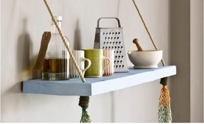 Step-by-step guide to making a rope shelf
