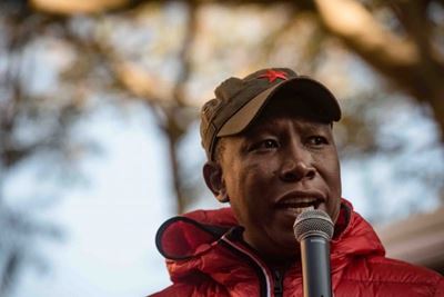 Malema calls for black people to redirect their xenophobic anger at ‘white capital’