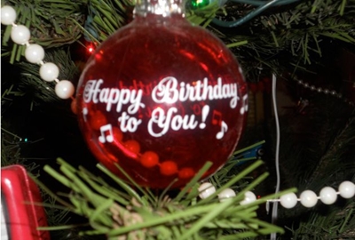 Happy birthday on Christmas Day!