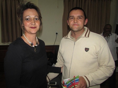Heidelberg-polisie groet Lewak en Louw