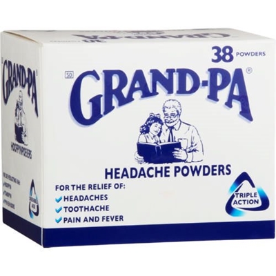 What a headache: Woman steals Grand-Pa from local shop