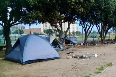 City of Cape Town defends destroying tented homeless camp