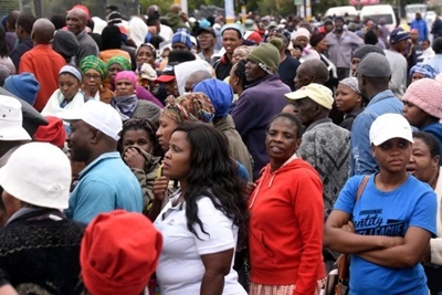 Virus fears have overcrowded townships on a knife edge