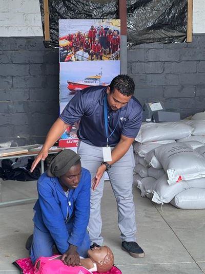 Drowning prevention talk at Lancewood