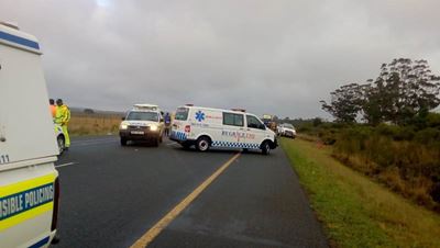 Ongeluk op N2 Albertinia