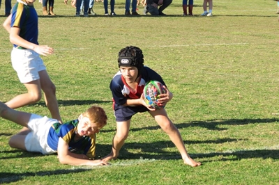 Bertie Barnard sportdag lok talle skole