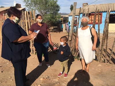 Covid-screening in Oudtshoorn continues