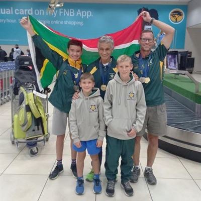 Laser run-atlete verower medaljes in Egipte