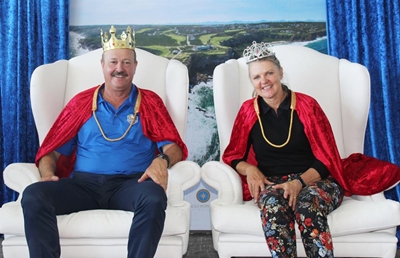 The Mullers are king and queen