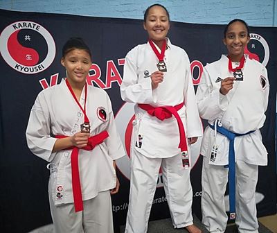 Adams siblings performing well at karate tournament