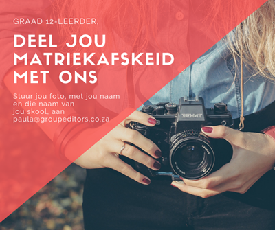 Matrieks 2019: Deel jul afskeidfoto’s met ons
