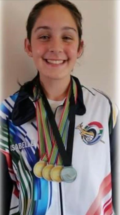 Isabelle excels at Talent Africa nationals