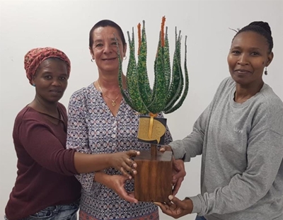 Aloe trophy gifted to trust