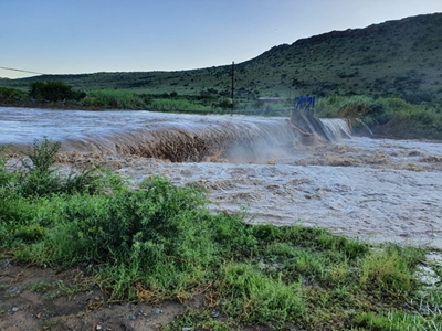 Masses of water to reach dam this afternoon