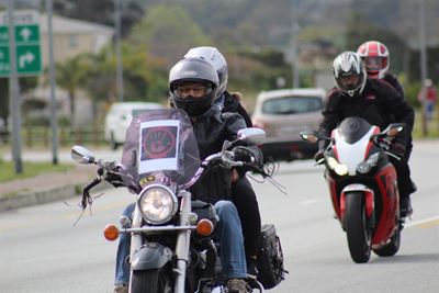 Riding the Route for a valid cause