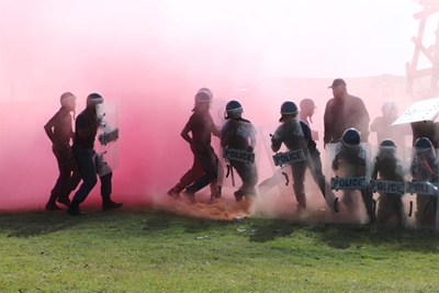 Crowd management course a first